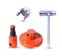 Atunee Herramienta de desmontaje de volante de embrague de pistón con raspador de motosierra para motosierra Husqvarna Rancher 340 345 346 350 351 353 445 450 455 460, repuesto 502541601 502 54 16-03
