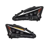 atuo Faro principal Compatible Con Lexus Para LS250 LS300 LS350 2006 2007 2008 2009 2010 2011 2012 Faros DRL Intermitentes Luces Largas Lente De Proyector Angel Eye