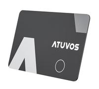 ATUVOS Air Tag Card Localizador Ultradelgado 1.6mm, Smart Bluetooth Tracker Compatible con APP Buscar Apple (Sólo iOS, Android Not Supported), Rastreador Buscador para Cartera, Maletas, Pasaporte, etc