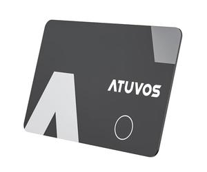ATUVOS Air Tag Card Localizador Ultradelgado 1.6mm, Smart Bluetooth Tracker Compatible con APP Buscar Apple (Sólo iOS, Android Not Supported), Rastreador Buscador para Cartera, Maletas, Pasaporte, etc