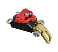 Atv Battery Disconnect Tool - 2.52 Inch 12v Motorcycle Battery Power Cut Off Switch | Brass Waterproof Cut Off Protection Controller | Twin Cylinder Water Cooled Motorcycle Disconnector. Brass.