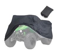 ATV Cover, Heavy Duty Quad Protector, Waterproof Uv Shield, Interactive Anti Static Material, All Weather Design, ideal for Outdoor Storage, Garage Parking, Trailer Transport 86.61x38.58x41.73