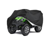 ATV Cover Waterproof Heavy Duty ATV Outdoor Storage Cover with Elastic Hem Quad Cover for Kawasaki, Arctic Cat, Honda, Polaris,Yamaha All Weather 4 Wh