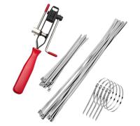 ATV Drive Shaft Clamps | Adjustable Stainless Steel Axle Boot Joint Clamps | Replacement Accessories For Mechanics, Auto Enthusiasts, Repair Shops