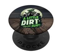 ATV & Quad, 4 Wheeler | A Little Dirt Never Hurt | Niño, Hombre PopSockets PopGrip Adhesivo