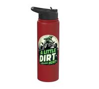 ATV & Quad, 4 Wheeler | A Little Dirt Never Hurt | Niño, Hombre Stainless Steel Insulated Water Bottle
