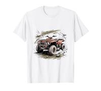 ATV Racing Speed Driver, cuadriciclo, Aventura Todoterreno Camiseta