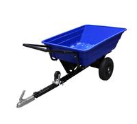 ATV Remolque JardÃn Basculante Quad Granja Heavy Duty Tractor NeumÃ¡ticos 295kg