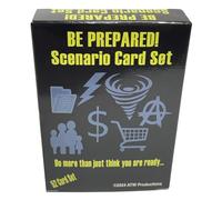 ATW Productions Juego de cartas de planificación de emergencia y escenario, 52 cartas para planificación de desastres y emergencias.