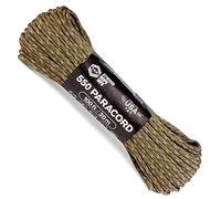 Atwood Rope MFG 550 Paracord 100 pies 7-Strand Core paracaídas cuerda (Multi-Cam)