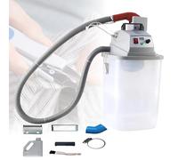 Atwynd Cortahilos Eléctrico de Cabezal Único sin Escobillas, Máquina de Corte de Hilos para Textiles con Cubo de Almacenamiento de 30 L, Velocidad Máxima: 28000/min