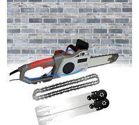 Atwynd Motosierra Eléctrica con Cable de 5800w/6500w para Hormigón 350 | Sierra de Pared con Cadena de Diamante y Sistema-Integrado de Control de Polvo, Sierra Manual para Granito, Hormigón y Mármol