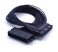 ATX - Cable de extensión para Placa Base de 24 Pines (32 cm, PC/ATX, 24 Pines Macho a 24 Pines Hembra)