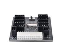 ATX Server PSU Power Board 24Pin to IDE 8X 4Pin +2X 6Pin Power Supply Board for CHIA ETH BTC Mining Miner