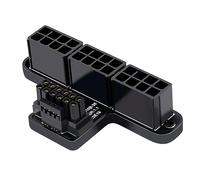 ATX3.0 12VHPWR 12+4P 600W 180 grados adaptador de corriente convertidor conector para computadoras de escritorio 3x8P a 40 Series tarjeta gráfica