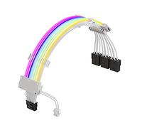 ATX3.0 PCIe5.0 - Cable modular de alimentación a 8 pines ARGB 16 AWG, cable adaptador de fuente de alta potencia, excelente estabilidad