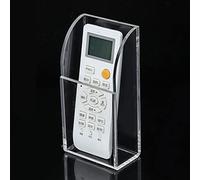 Atyhao Accesorios de Control Remoto Soporte de Control Remoto de Acrílico Organizador de Medios de Montaje en Pared Simple Soporte de Cosméticos Transparente(1 Rejilla)