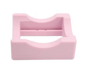 Atyhao Base Antideslizante para Tazas, Soporte Flexible para Tazas de Silicona Antiescaldado, Antiarañazos para Decoración de Tazas (Rosa)