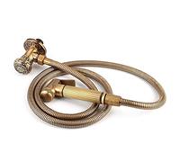 Atyhao Bidet de Mano de latón Vintage Rociador Soporte de la Cabeza del rociador Kit de Manguera Accesorios de baño Accesorios de baño Grifos para bidé