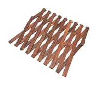 Atyhao Enrejado de Plantas Extensible, Enrejado de Pared de Valla de Enrejado de Madera Decorativa para Exteriores, Soporte de Valla de Enrejado para Flores de Enredaderas Trepadoras
