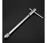 Atyhao Llave para grifo de trinquete con mango en T, llave de grifo de trinquete con mango de barra en T ajustable M3-M8 y M5-M12 para juego de grifos y matrices(M3-M8 Largo)