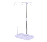 Atyhao Soporte de Soporte de Carrete de Hilo de Bordar Accesorios para Máquina de Coser Soporte de Hilo de Tres Carretes(#2)