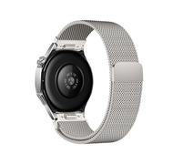 ATYJMOK Correa Milanesa Con Botón Compatible For Huawei Watch GT4/5 Pro(Starlight)