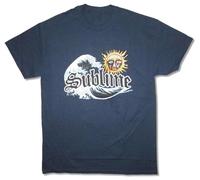 ATYPS Sublime Wave Navy Blue T Shirt Black XXL