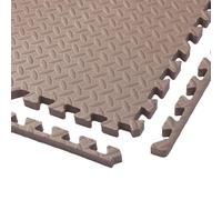 ATYUJKB Alfombra Suelo Puzzle EVA 4 Piezas, Colchoneta Espuma Fitness Deporte Yoga Gimnasia, Esterilla Tatami Encajable, Soporte Cómodo para Ejercicios, Superficie Práctica Y Limpieza Sencilla