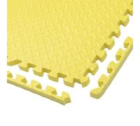ATYUJKB Alfombra Suelo Puzzle EVA 4 Piezas, Colchoneta Espuma Fitness Deporte Yoga Gimnasia, Esterilla Tatami Encajable, Soporte Cómodo para Ejercicios, Superficie Práctica Y Limpieza Sencilla