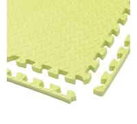 ATYUJKB Alfombra Suelo Puzzle EVA 4 Piezas, Colchoneta Espuma Fitness Deporte Yoga Gimnasia, Esterilla Tatami Encajable, Soporte Cómodo para Ejercicios, Superficie Práctica Y Limpieza Sencilla