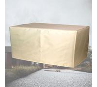 ATYUJKB Cubierta de Muebles de Mesas Rectangular Impermeable, 420D Oxford Cubierta de Mesa de Patio Rectángulo, Funda para Muebles Exterior Resistente Al Polvo