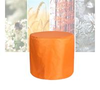 ATYUJKB Fundas para Muebles de Jardín Impermeable 110x70cm, 420D Redonda Cubierta Muebles Exterior, Funda Protectora de Muebles Jardín, Cubierta de Conjunto de Muebles para Mesa Silla Muebles