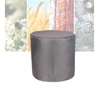 ATYUJKB Fundas para Muebles de Jardín Impermeable 80x40cm, 420D Redonda Cubierta Muebles Exterior, Funda Protectora de Muebles Jardín, Cubierta de Conjunto de Muebles para Mesa Silla Muebles