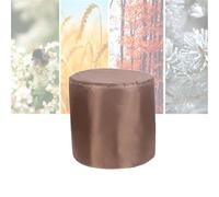ATYUJKB Fundas para Muebles de Jardín Impermeable 90x90cm, 420D Redonda Cubierta Muebles Exterior, Funda Protectora de Muebles Jardín, Cubierta de Conjunto de Muebles para Mesa Silla Muebles