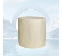 ATYUJKB Impermeable Fundas para Muebles de Jardín Exterior 240x60cm, 420D Cubierta de Mesa de Jardín, Cubiertas de Muebles de Ratán de Tela, Funda Protectora para Muebles Exterior Impermeable
