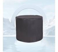 ATYUJKB Impermeable Fundas para Muebles de Jardín Exterior 50x50cm, 420D Cubierta de Mesa de Jardín, Cubiertas de Muebles de Ratán de Tela, Funda Protectora para Muebles Exterior Impermeable