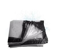 ATYUJKB Lona Impermeable Lona de Protección Premium 5x10m, Lonas Transparente con Ojales, Toldos Exterior Terraza, Cortinas de Lona Exterior, Funda Exterior Impermeable