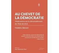 Au chevet de la democratie. observations sur le demantelement de