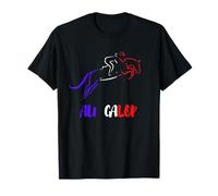 Au Galop Cavalier Français Cheval Equitation Made in France Camiseta