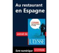 Au Restaurant En Espagne (guide De Conversation) (ebook)