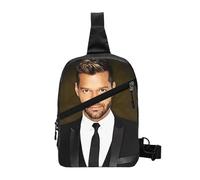 Au Ricky Don Martin is Tour Chayanne - Mochila cruzada para hombre, mochila cruzada para viajes, senderismo, mochila de hombro