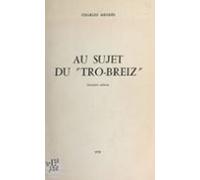Au Sujet Du Tro-breiz (ebook)