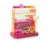 Au Sycomore B. Toys - Juguete Que rebota - Juguete Libra-A-Bola - 4 Bolas de Colores y Martillo - Juguetes educativos y de Desarrollo para niños pequeños - 1 año + - Whacky Ball - Fucsia