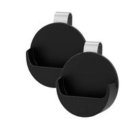 AU05 -Para soporte de clip para visera coche, 2 uds., lata inmersión impresa en 3D con almacenamiento seguro, para clips para cinturones