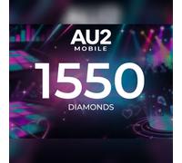 AU2 Mobile - 1550 Diamonds Direct Top-Up - GLOBAL