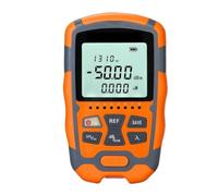 AUA-M50 Mini OPM 4 en 1 medidor de Potencia óptico multifunción localizador Visual de Fallos Herramientas de Prueba de Cable de Red Alta sensibilidad, bajo Error(AUA-M50 30MW)
