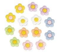 AUAUY 14Piezas Abalorios para Zapatos, Adornos para Zapatos, Accesorios para Crocs para Zapatos, Bonitos Abalorios Decoracion de Flores de Dibujos para NiñOs, NiñAs, Adultos