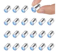 AUAUY 22PCS Luces LED PequeñAs, Azul Mini Luz LED, Miniluces EléCtricas para DecoracióN de Fiestas Manualidades, Accesorios para Casa de MuñEcas