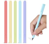 AUAUY 5PZ Lapiz Eterno, Lapiz Infinito, Lápiz Sin Tinta Portátil Reutilizable, Borrable con Lápiz deLápiz Sostenible, para Escribir, Dibujar, Hogar, la Oficina, la Escuela